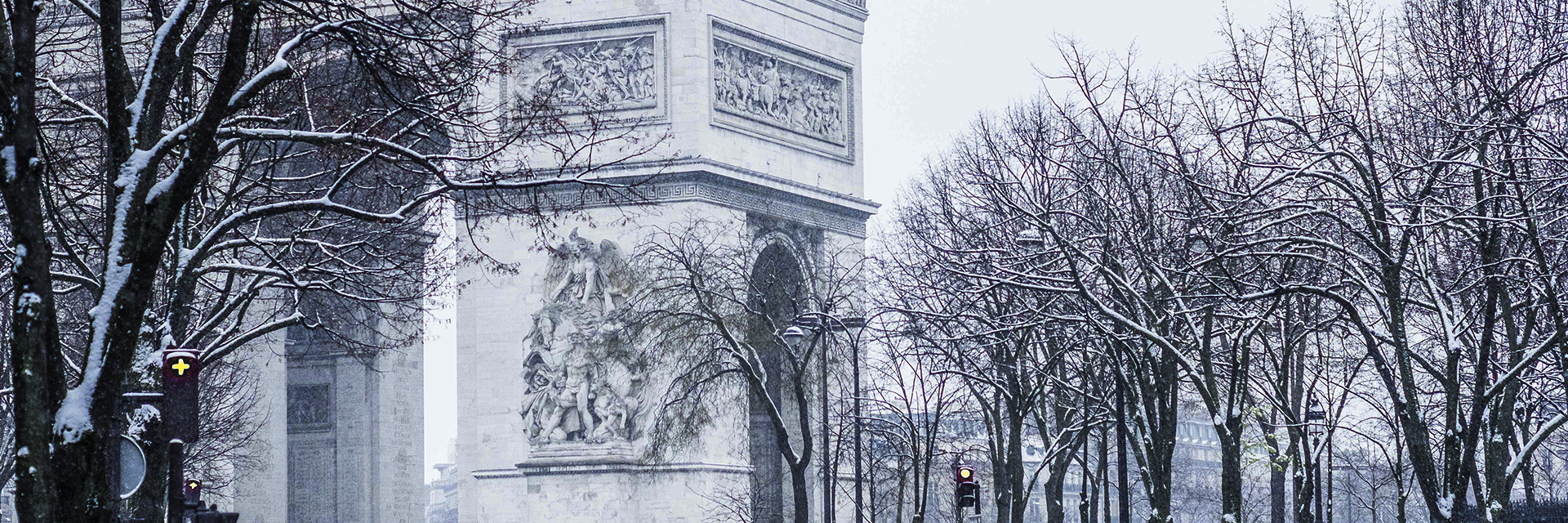 paris neve e frio