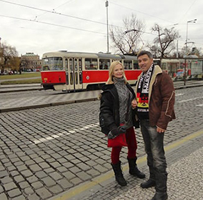 passeio em praga no inverno